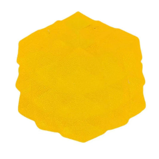 Jucarie Squishy Needoh, Cub Antistres Senzorial Cu Revenire Lenta, Spuma Poliuretanica, 5 cm, Galben