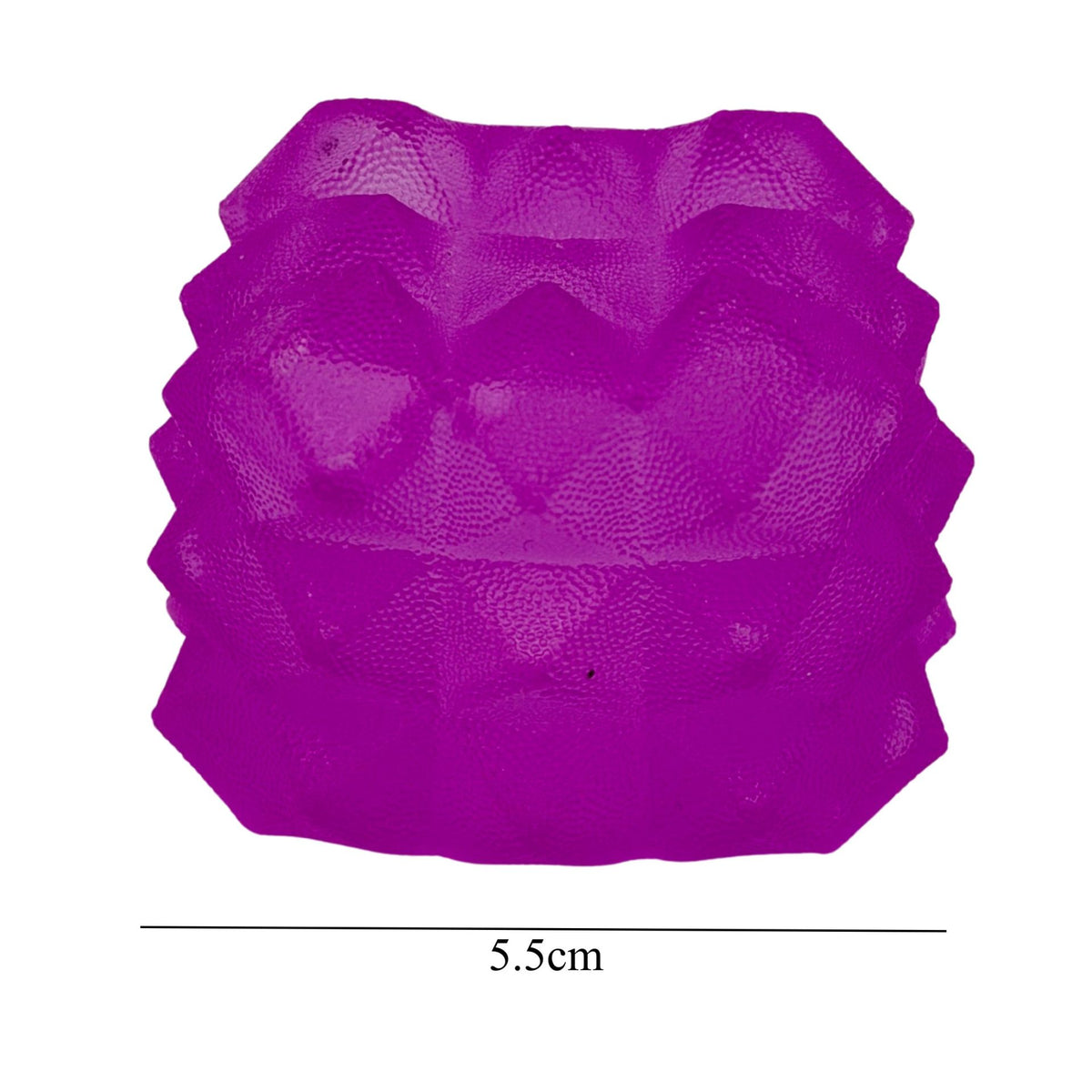 Jucarie Squishy Needoh, Cub Fidget Antistres Senzorial, Design 3D Sculptat cu Revenire Lenta, TPR Dens, 5.5 cm, 135 g, Culoare Aleatorie