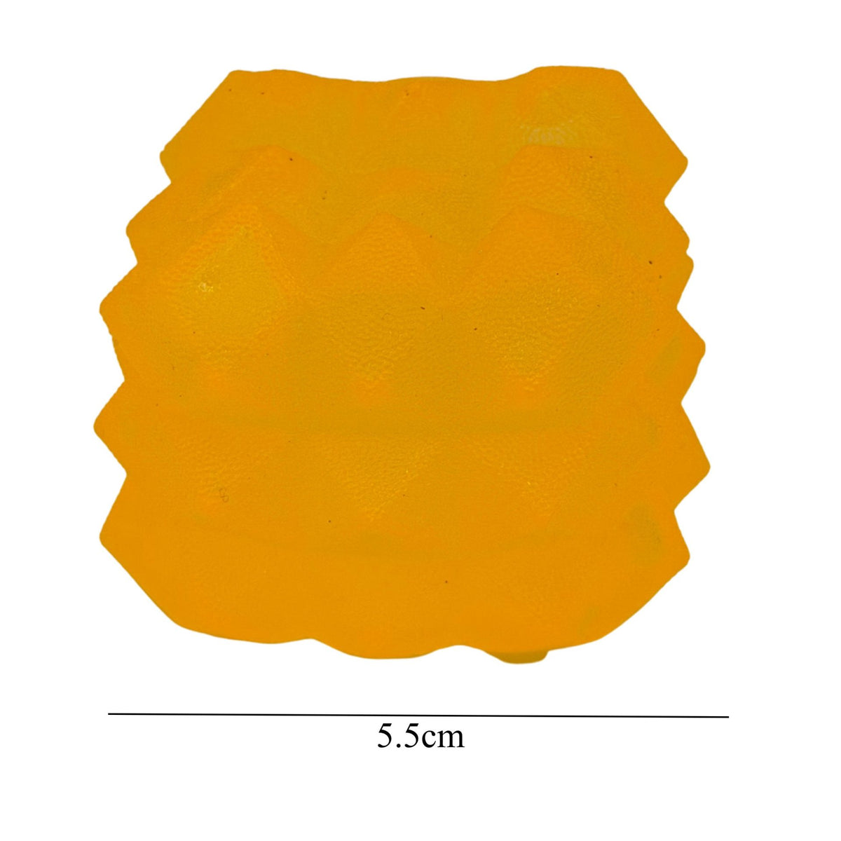 Jucarie Squishy Needoh, Cub Fidget Antistres Senzorial, Design 3D Sculptat cu Revenire Lenta, TPR Dens, 5.5 cm, 135 g, Culoare Aleatorie