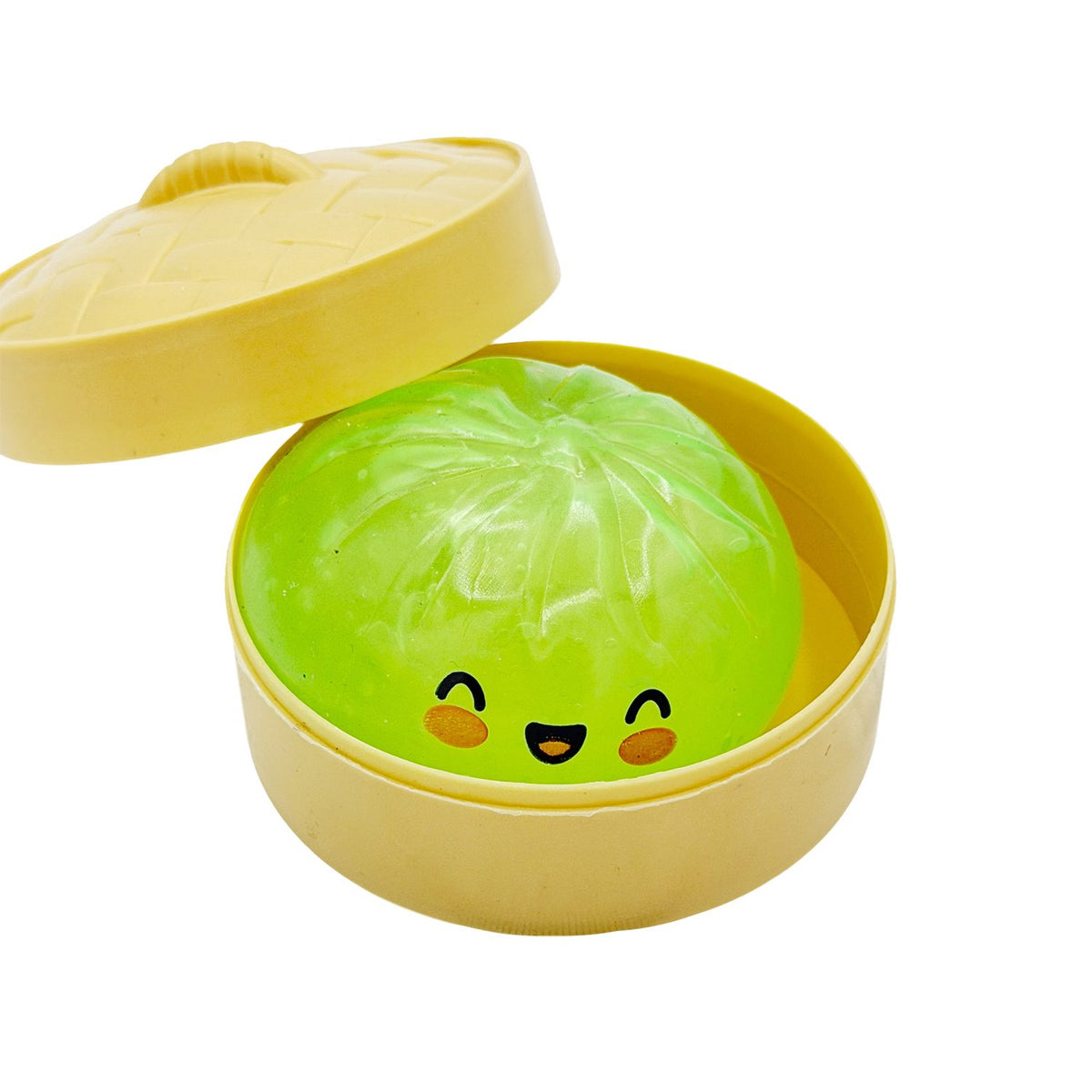 Jucarie Squishy Antistres, Model Fata Zambitoare cu Efect Fluorescent, Termoplastic, 8.5 cm, Culoare Mix Surpriza