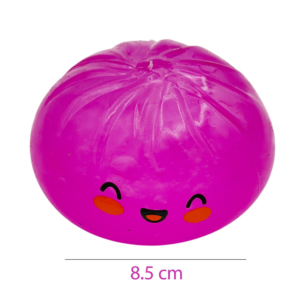 Jucarie Squishy Antistres, Model Fata Zambitoare cu Efect Fluorescent, Termoplastic, 8.5 cm, Culoare Mix Surpriza