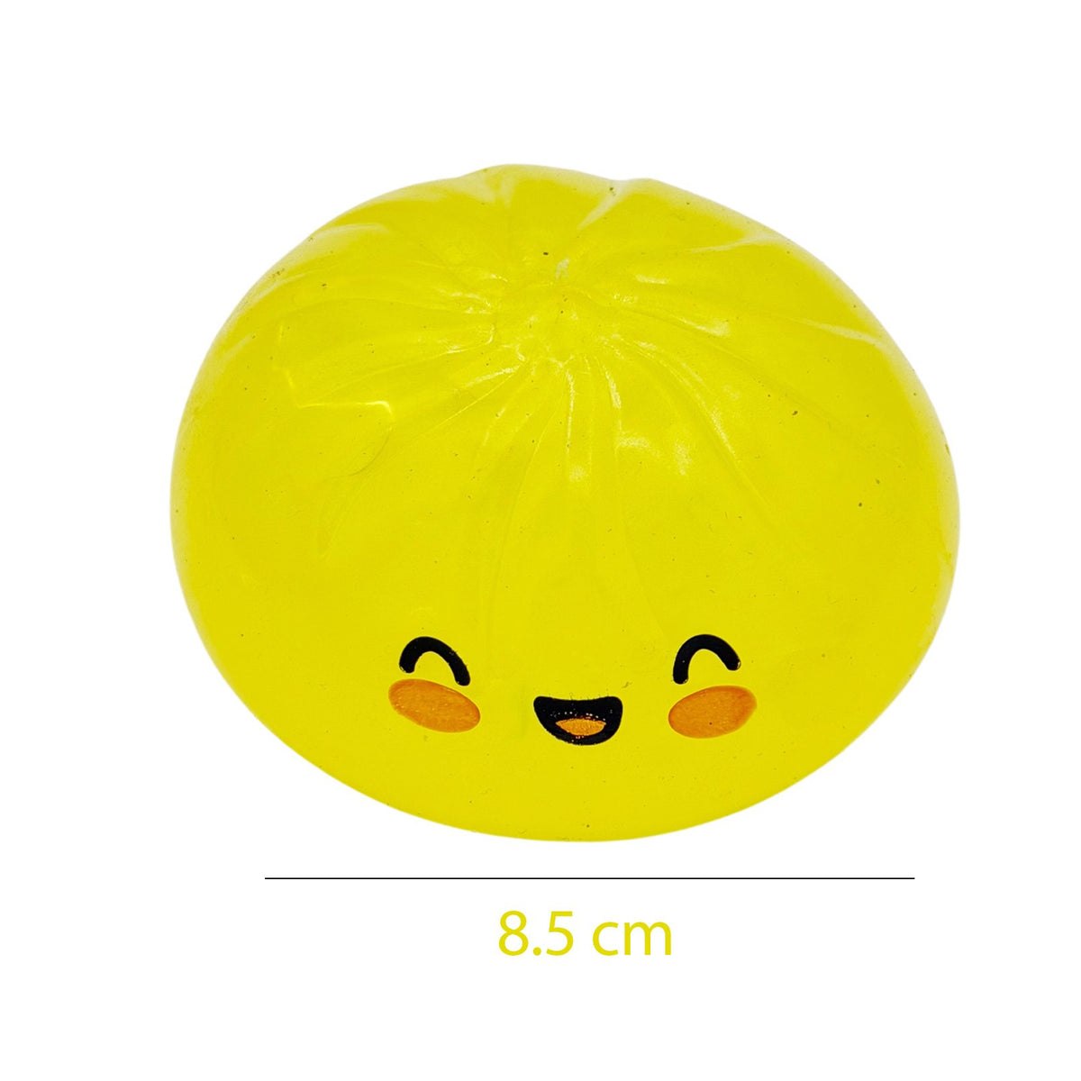 Jucarie Squishy Antistres, Model Fata Zambitoare cu Efect Fluorescent, Termoplastic, 8.5 cm, Culoare Mix Surpriza