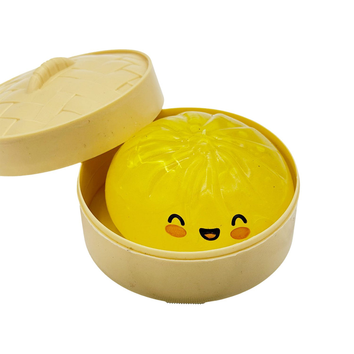 Jucarie Squishy Antistres, Model Fata Zambitoare cu Efect Fluorescent, Termoplastic, 8.5 cm, Culoare Mix Surpriza