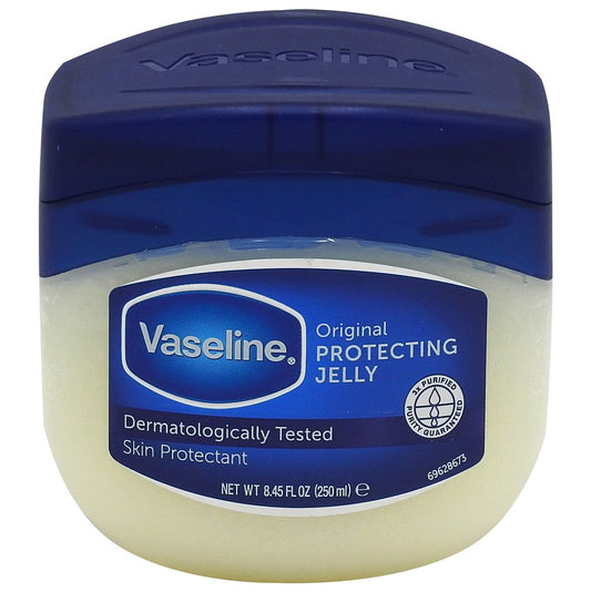 Vaseline Jelly Original, Tratament Hipoalergenic pentru Hidratarea Pielii, Vaselină Pură, Textură Non-Grasă, 250 ml