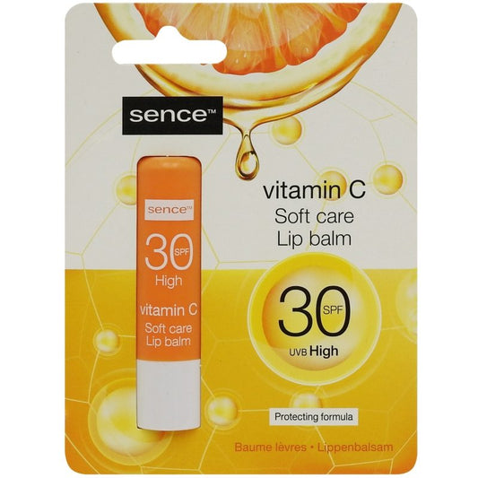 Balsam de Buze Sence Soft Care, Protectie Solara SPF 30, Formula Hidratanta, 4.3 g