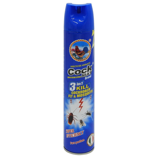 Cock Mat Insecticid Universal, Spray Pentru Insecte Taratoare si Zburatoare, Formula Cu Actiune Rapida, 400 ml