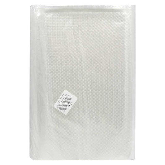 Pungi pentru Vidat Gofrate Rif, Set 100 Bucati, Role Conservare Alimente, Polietilena Rezistenta, 20x30 cm, Transparent