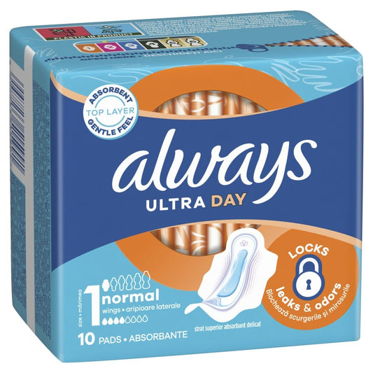 Always Absorbante, Ultra Normal Plus, 10 Buc