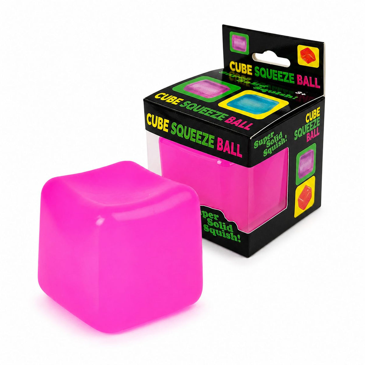 Jucarie Squishy Antistres, Model Cub De Gheata Cu Revenire Lenta, Material TPR, 3x3 cm, Mov