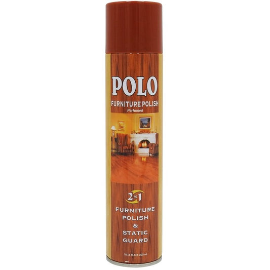 Polo Spray Mobila Antistatic, Solie de Curățare și Protecție Suprafețe Lemn, Recipient cu Pulverizator, 300 ml