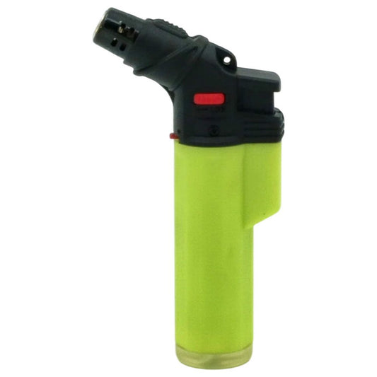 Tom Aprinzator Tip Torta Reincarcabil, Flacara Antivint Jet, Design Ergonomic, Colorat, 1 Bucata