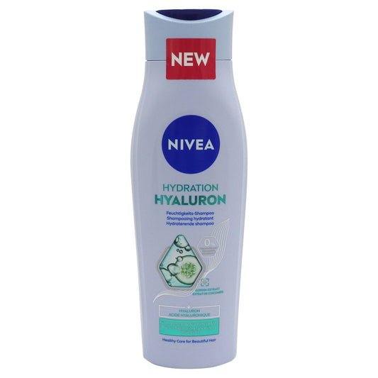 Sampon Nivea Hydra Hyaluron Pentru Hidratare Intensa, Extract De Acid Hialuronic, Textura Usoara, 250 ml