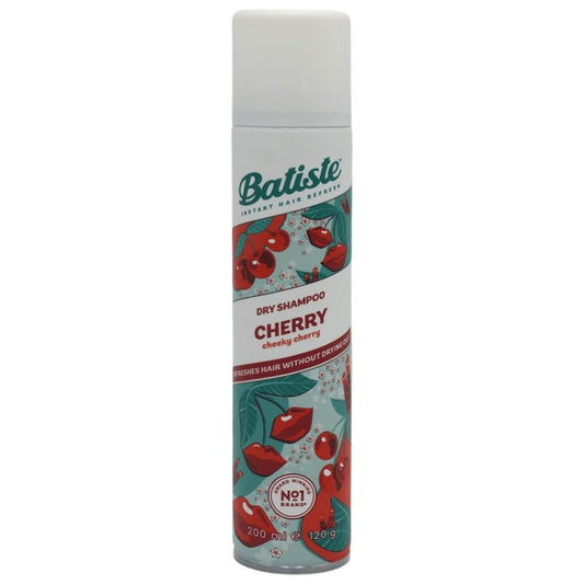 Batiste Șampon Uscat Cherry, Efect de Volum și Strălucire, Absorbție Exces de Sebum, Spray, 200 ml