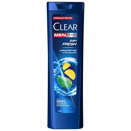 Șampon Clear Men Fresh Itch Control, Anti-Mătreață, Mentă și Eucalipt, 225 ml