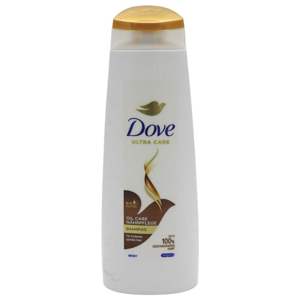 Dove Șampon Nourishing Oil Care Pentru Păr Uscat Și Rebel, Nutriție Cu Uleiuri Nutri-Oils, 250 ml