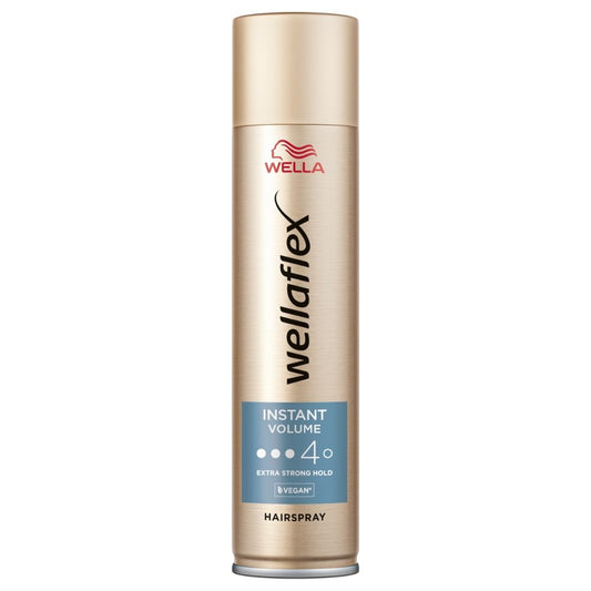Wellaflex Fixativ Pentru Par Instant Volume Boost, Fixare Puternica, Formula Cu Uscare Rapida, 250 ml