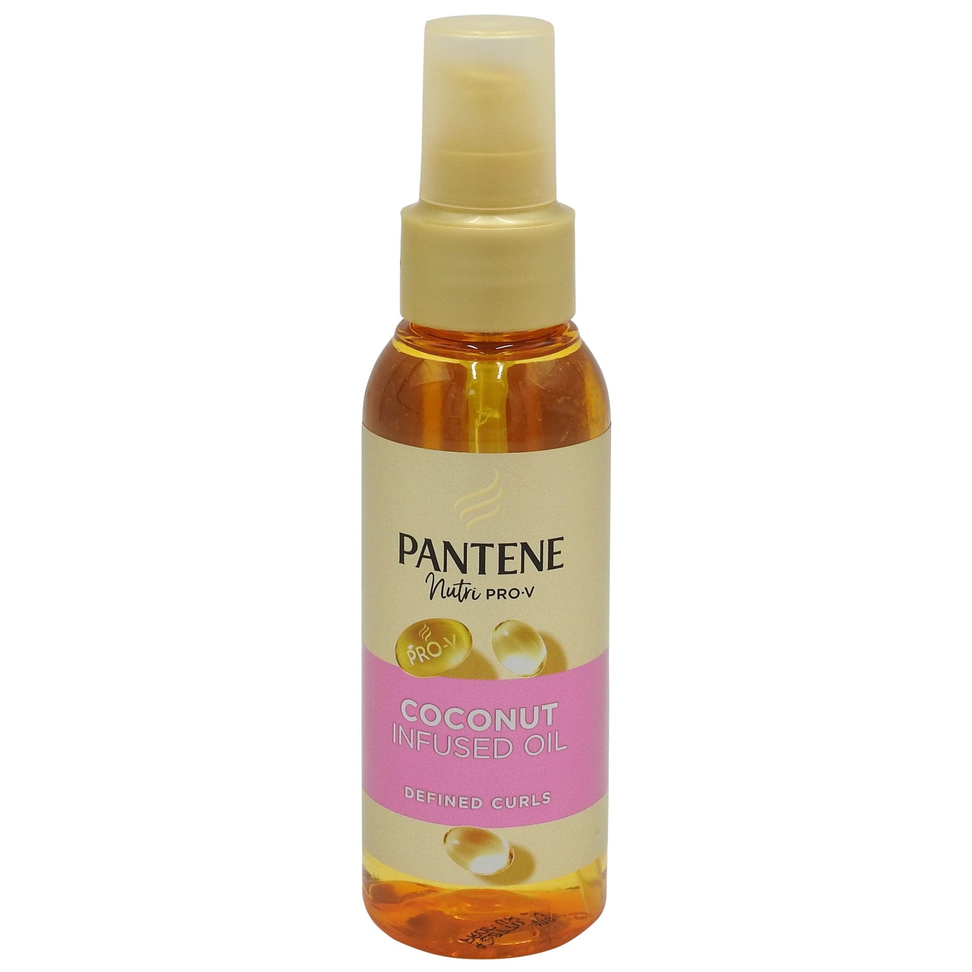Pantene Pro-V, Ulei de Par Hidratant cu Extract de Cocos, Tratament pentru Stralucire si Nutritie, Textura Non-Grasa, 100 ml