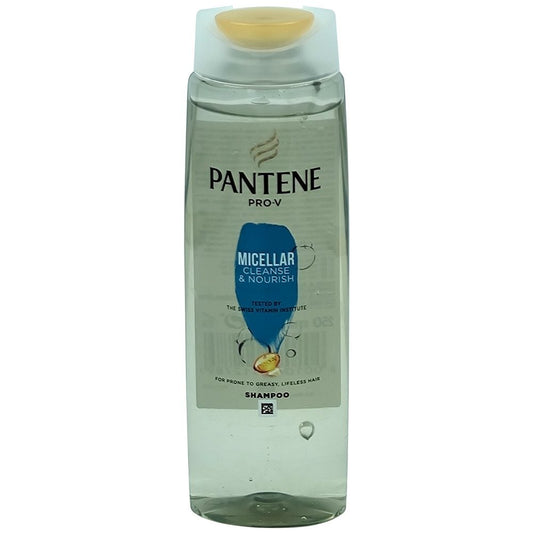 Sampon Pantene Pro-V Micellar Cleanse & Nourish, Curatare si Nutritie, Formula Fara Siliconi, 250 ml