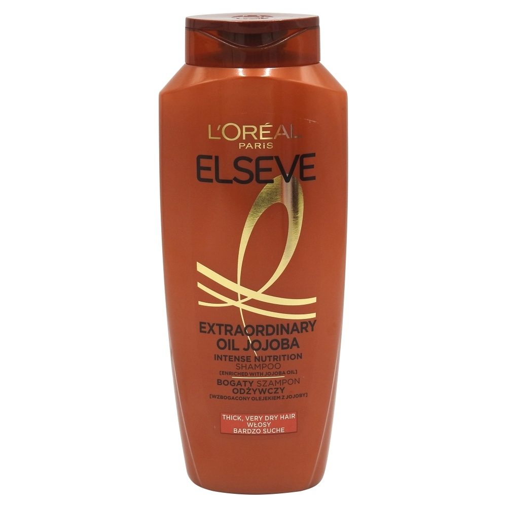 L'Oréal Paris Elseve Ulei Extraordinar, Șampon Nutritiv Pentru Păr Foarte Uscat, Textură Cremoasă, 400 ml