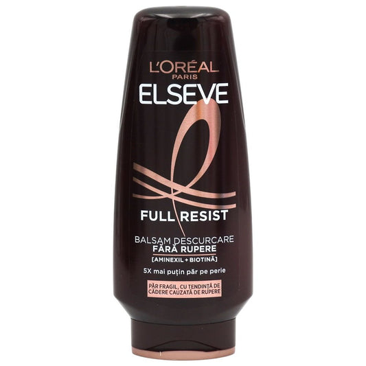 L'Oreal Paris Elseve Arginine Resist x3, Balsam Fortifiant Pentru Par Fragil Cu Tendinta De Cadere, Formula Cu Arginina Si Biotina, 200 ml