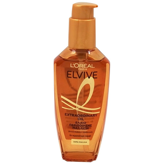 L'Oréal Paris Elseve Extraordinary Oil, Ulei Tratament pentru Toate Tipurile de Păr, Hidratare și Strălucire, Textură Nemastisă, 100 ml