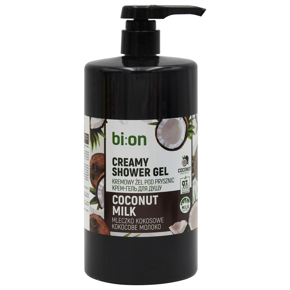 Bio Naturell Gel de Dus Hidratant, Formula Naturala cu Aroma de Cocos, Dozator cu Pompa, 946 ml