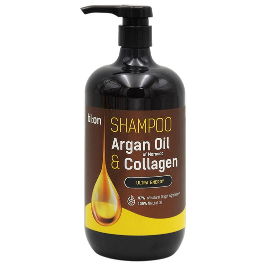 Bio Naturell Sampon Pentru Par Cu Ulei De Argan Si Colagen, Formula Regeneratoare Si Hidratanta, Ingrediente Naturale, 946 ml