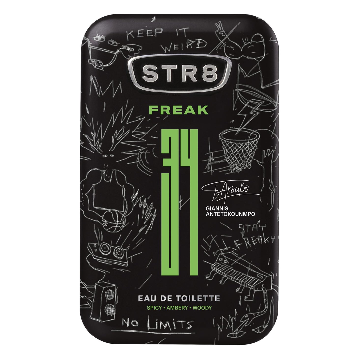 STR8 FR34K Apa de Toaleta pentru Barbati, Parfum Masculin cu Note Fresh si Moderne, 100 ml