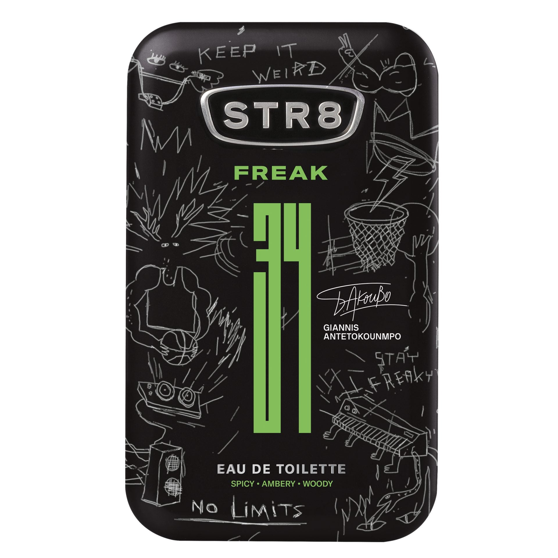STR8 FR34K Apa de Toaleta pentru Barbati, Parfum Masculin cu Note Fresh si Moderne, 100 ml
