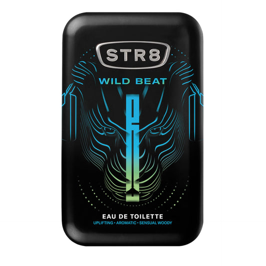 Apa de Toaleta STR8 Wild Beat, Parfum Barbati, Aroma Intensa si Persistenta, Note Fresh, Flacon 100 ml