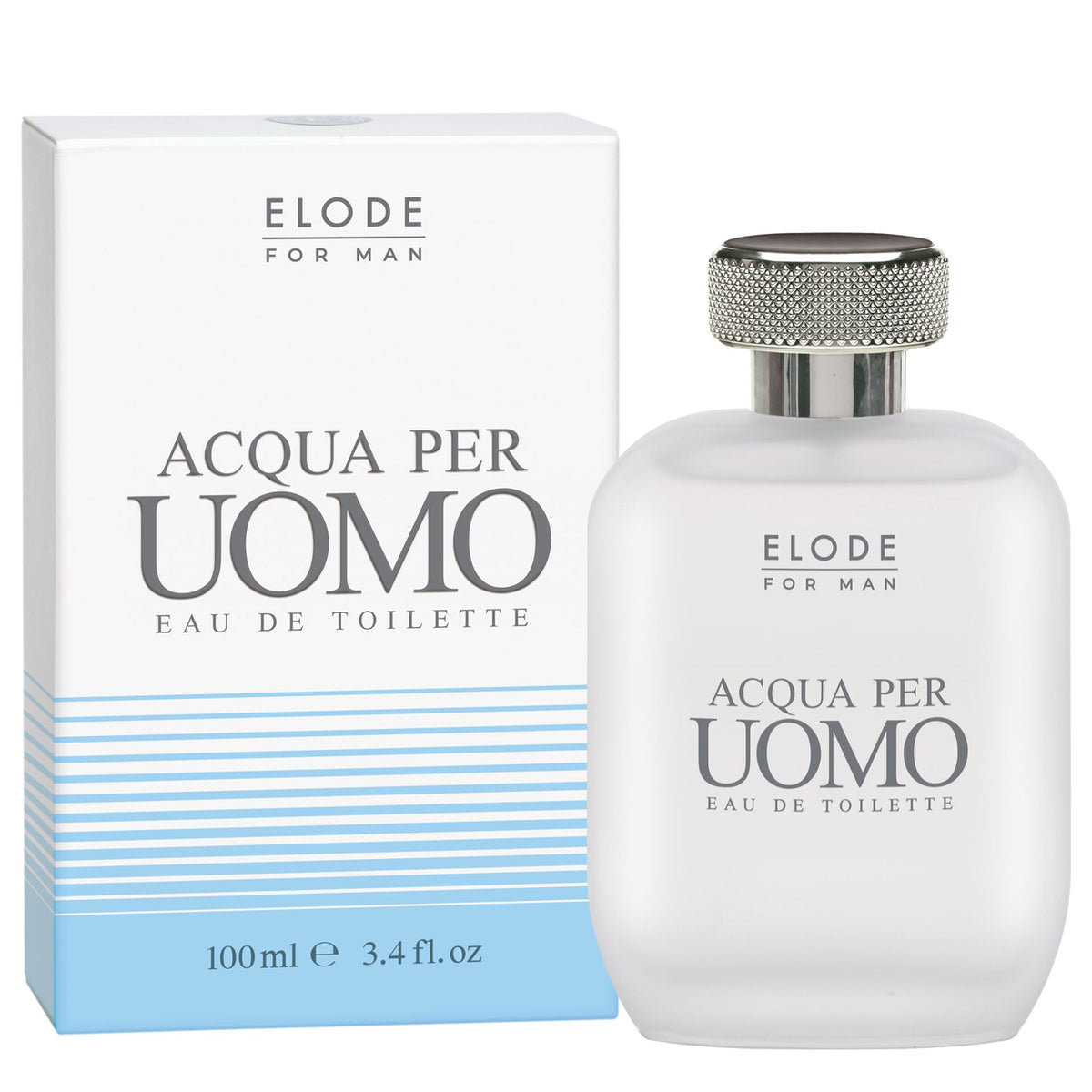 Elode Acqua Per Uomo, Apa de Toaleta pentru Barbati, Aroma Proaspata si Eleganta, Parfum Masculin, 100 ml