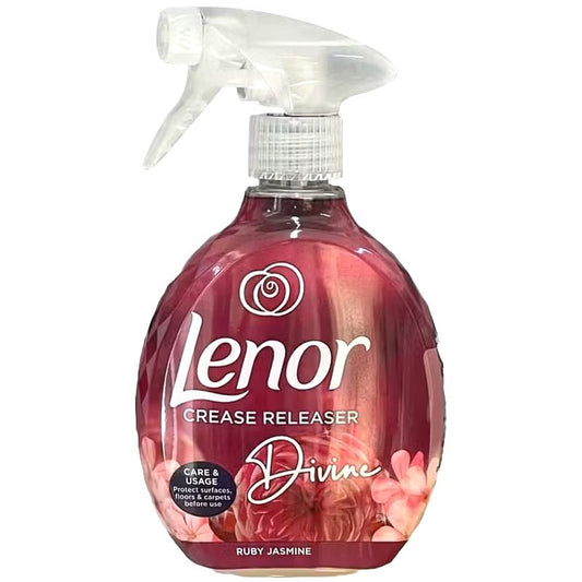 Lenor Odorizant pentru Textile Spray, Formula Antisifonare, Parfum Ruby Jasmine, 500 ml