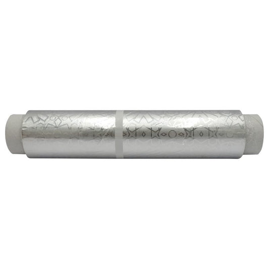 Clarina Folie Din Aluminiu Embosata, Rola Pentru Ambalare Si Protectie Alimente, Grosime Sporita Si Rezistenta, 29 cm Latime, 0.8 kg