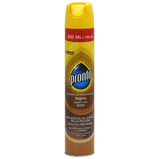 Pronto Classic Spray Pentru Mobila, Formula Curatare Si Protectie Impotriva Prafului, Aerosol, 400 ml