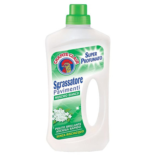 Chante Clair Solutie pentru Curatarea Pardoselilor, Detergent Degresant Universal, Parfum Mosc Alb, Lichid Concentrat, 750 ml