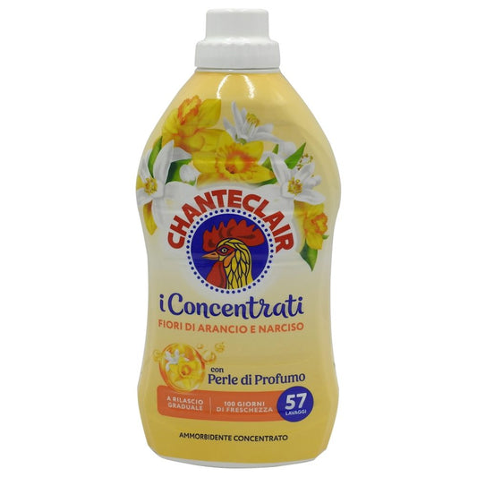 Chante Clair Balsam pentru Rufe Concentrat, Parfum de Narcisa, Formula Profesionala Catifelata, Textura Lichida, 1.14 L, 57 Spalari