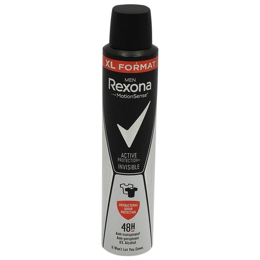 Rexona Antiperspirant Deo Spray Invisible Pure Black and White, Protectie Anti-Pete Albe si Galbene, 200 ml