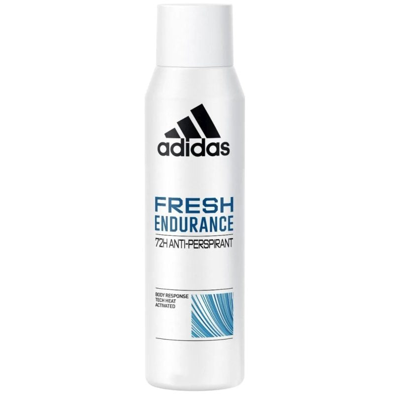 Adidas Antiperspirant Spray Bărbați, Fresh Endurance, Protecție 72 Ore, Aromă Revigorantă, 150 ml