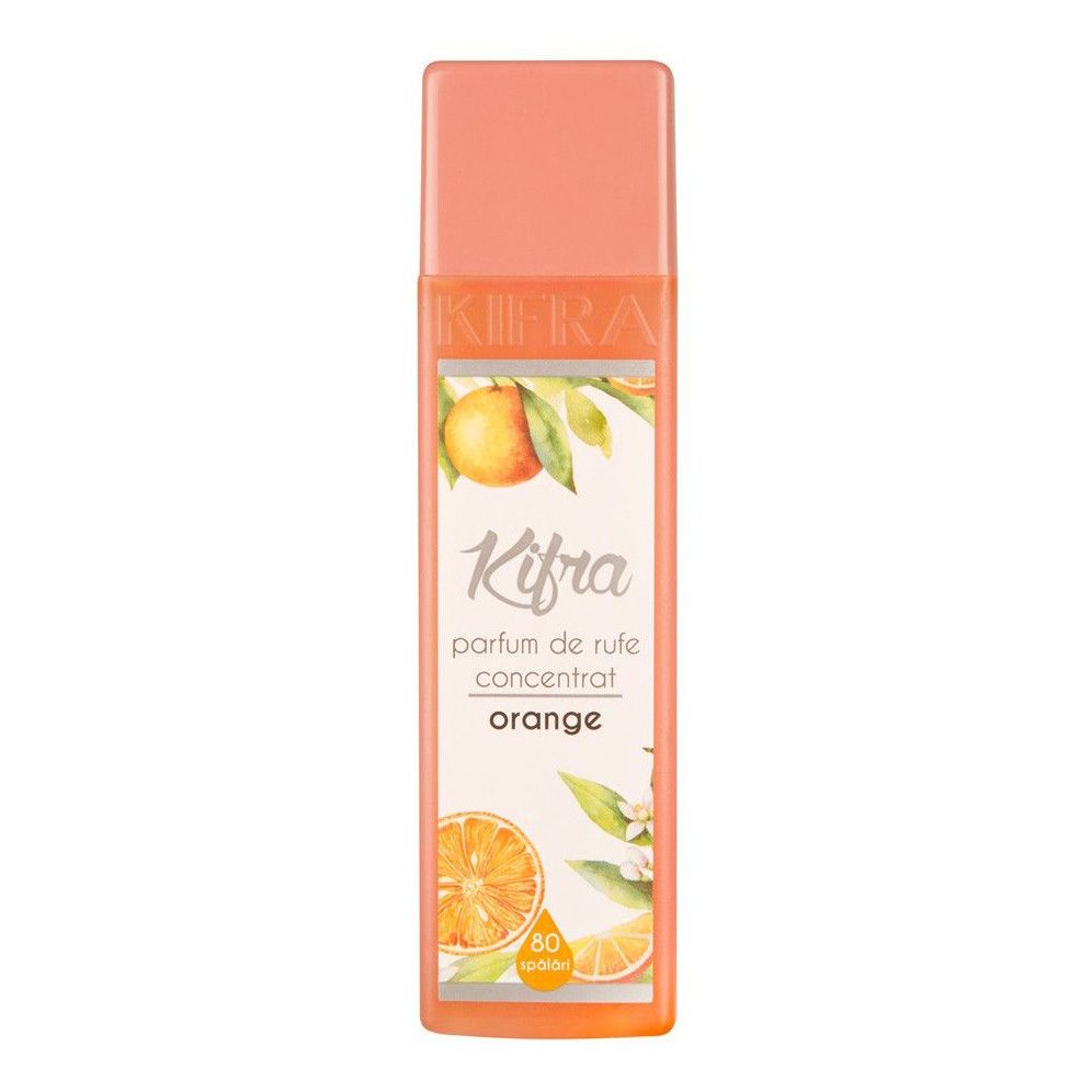 Kifra Parfum de Rufe Concentrat, Aroma Orange cu Note de Portocale, Formula Anti-Scamosare, 80 Spalari, 200 ml