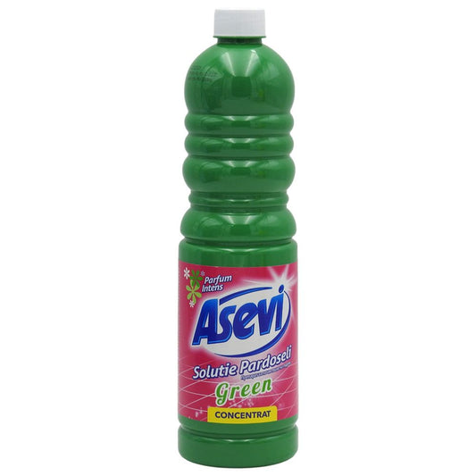 Asevi Green, Detergent Pardoseli, Igienizant și Parfum de Lungă Durată, Soluție Universală, 1 L