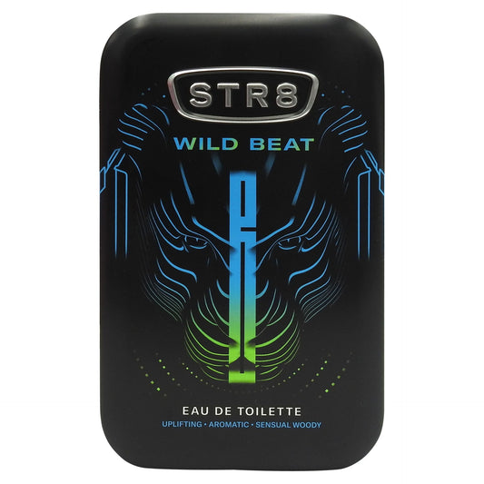 Apa de Toaleta STR8 Wild Beat, Parfum Barbati, Aroma Intensa si Persistenta, Note Fresh, Flacon 100 ml