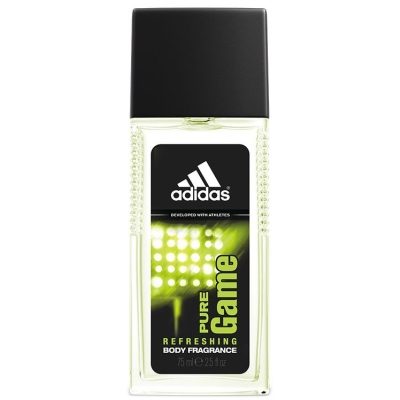 Adidas Pure Game, Deodorant Spray Natural Pentru Bărbați, Parfum Lemnos Și Aromat, 75 ml