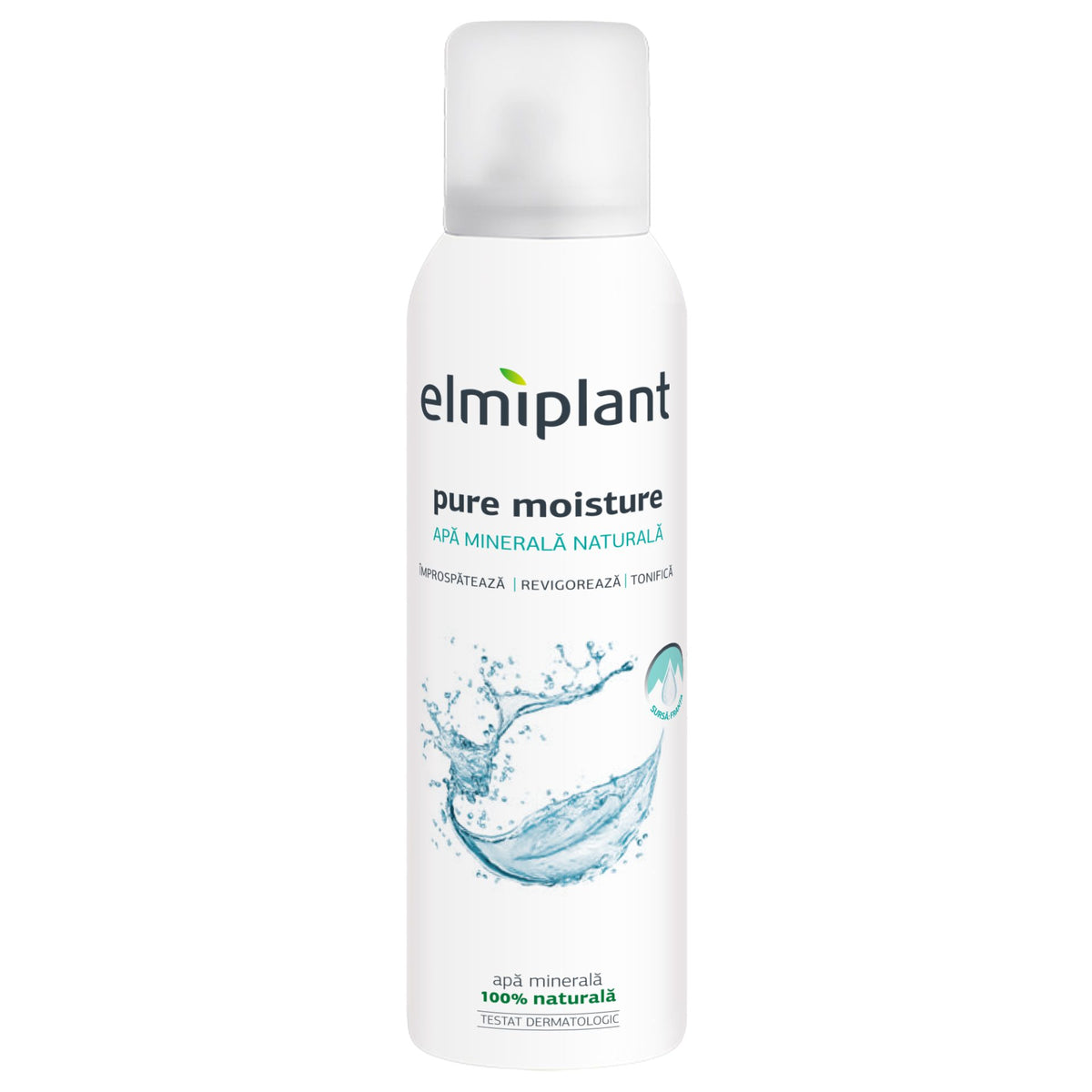Elmiplant Apă Termală Naturală R16, Spray Calmant și Hidratant pentru Ten Sensibil, 150 ml