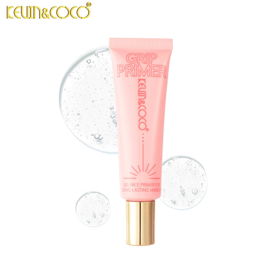 Baza pentru Machiaj Kevin&Coco, Primer Netezire Ten si Estompare Pori, Fixare de Lunga Durata, Textura Fina, Transparent, 38.7 g, Roz