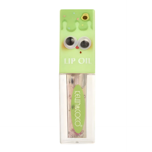 Kevin&Coco Ulei de Buze Hidratant, Luciu de Buze cu Efect Natural si Textura Usoara, Formula Non-Lipicioasa, 27.1 g, Verde