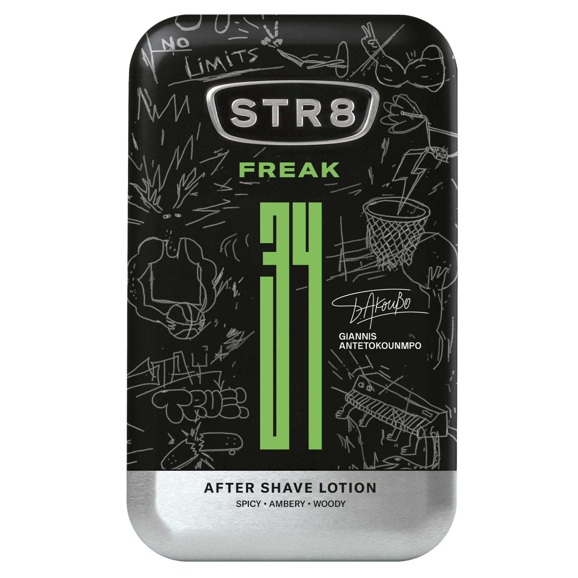 STR8 FR34K, Lotiune After Shave pentru Calmare si Hidratare, Formula Protectoare Post-Ras, 100 ml