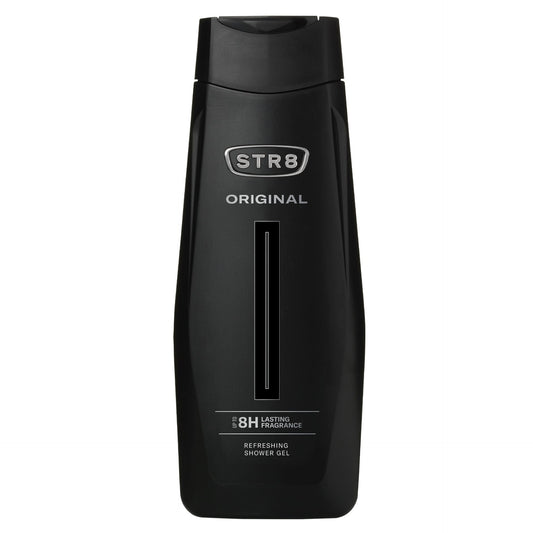 STR8, Gel de Dus Pentru Barbati, Original, Formula Revigoranta cu Curatare Profunda, Recipient Plastic, 400 ml