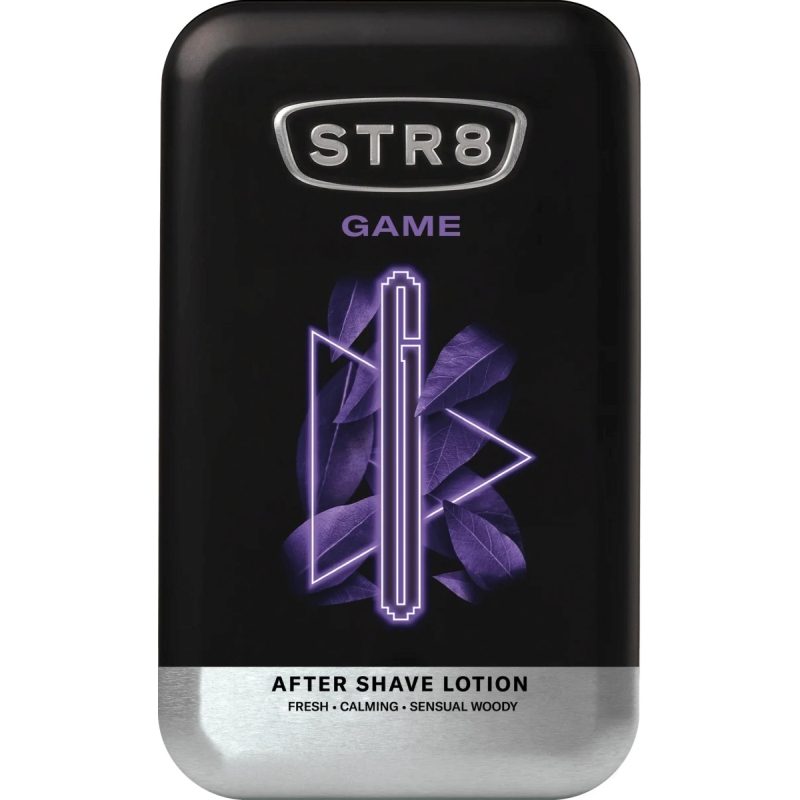 Lotiune After Shave STR8 Game, Calmeaza si Hidrateaza Pielea Dupa Barbierit, Formula Revigoranta, 100 ml