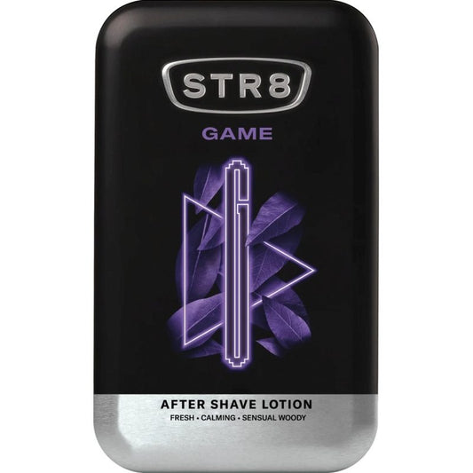 Lotiune After Shave STR8 Game, Calmeaza si Hidrateaza Pielea Dupa Barbierit, Formula Revigoranta, 100 ml