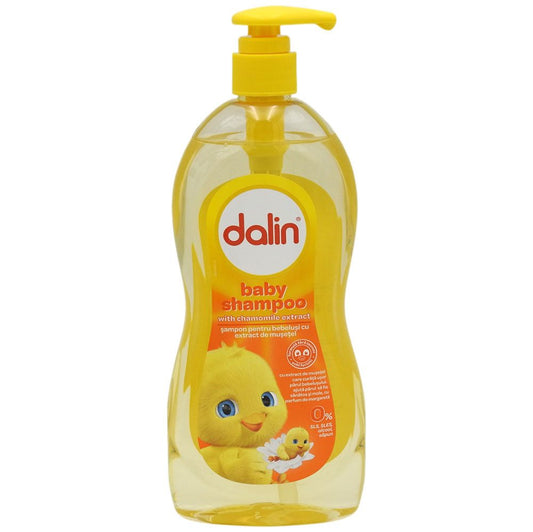 Șampon Dalin pentru Bebelauși, Formulă Fără Lacrimi cu Mușețel, 700 ml